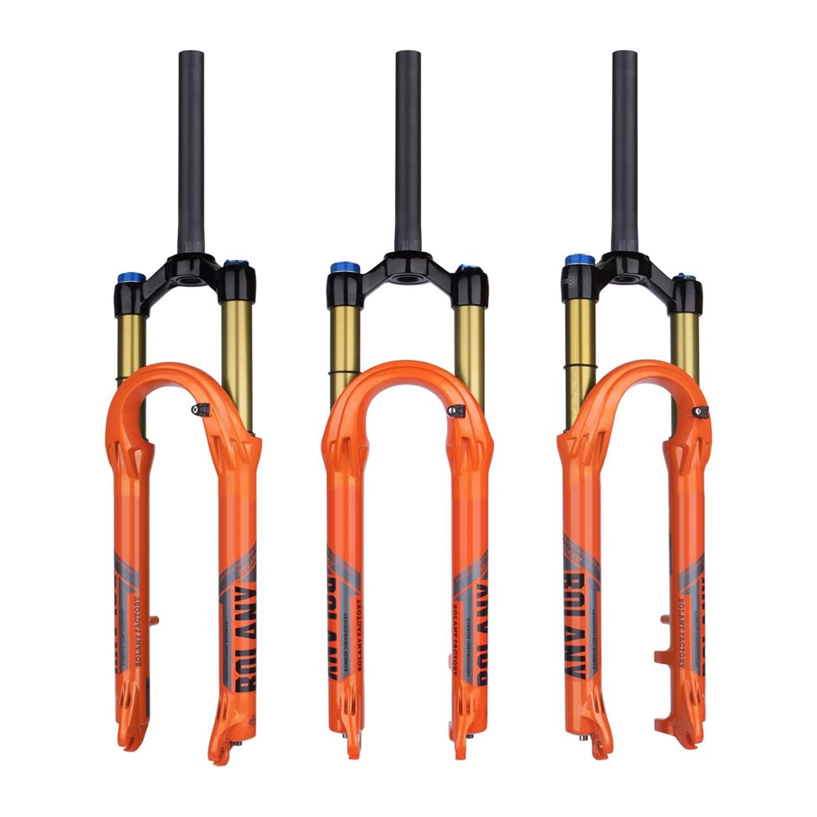 Amazon | BOLANY 26/27.5/29インチ 自転車用サスペンションフォーク